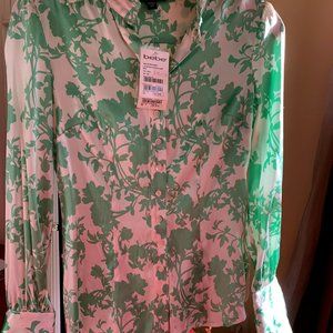 Brand new Bebe silk blouse (NWT)